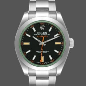 Rolex Milgauss 116400GV Stainless Steel Black Dial 40MM