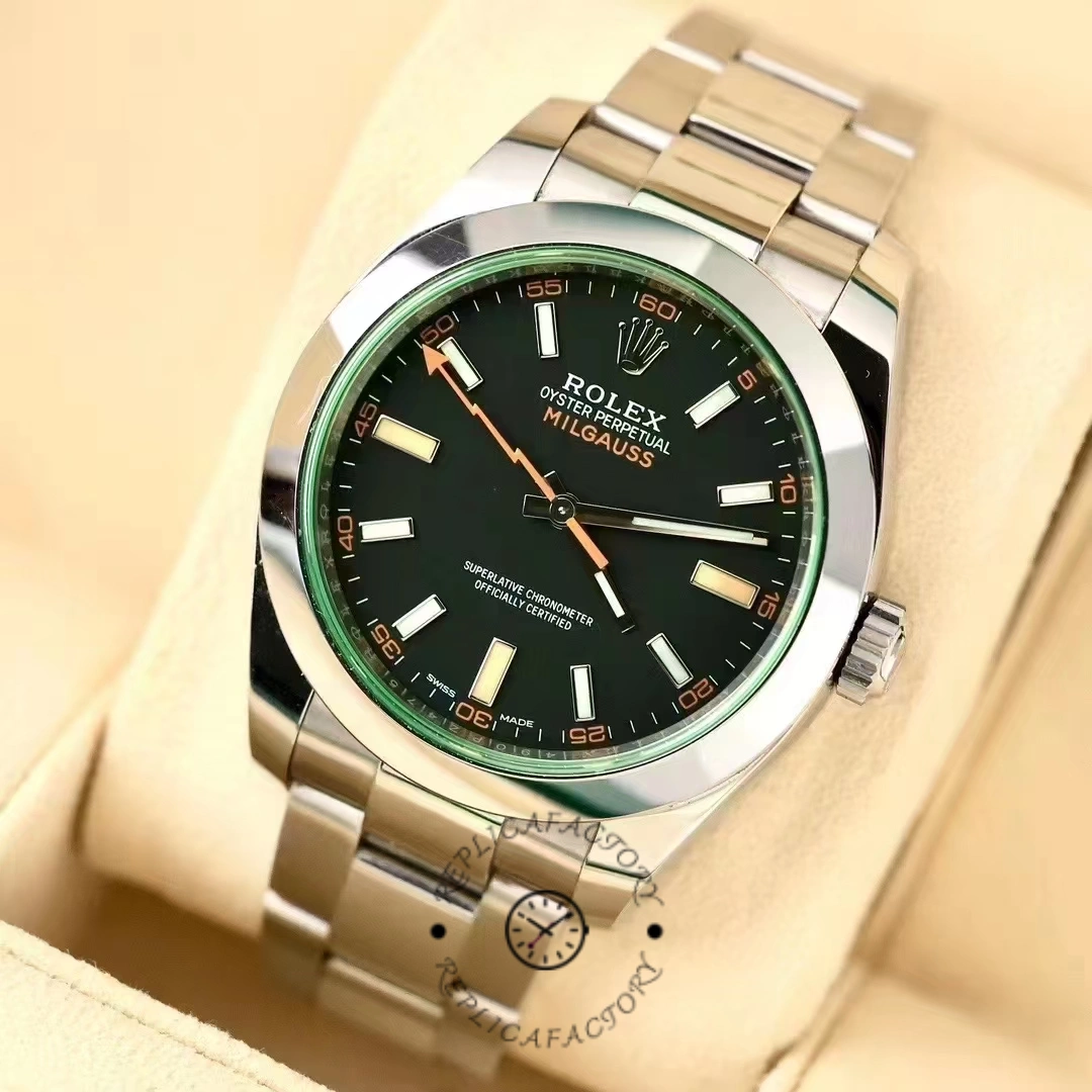 Rolex Milgauss 116400GV Stainless Steel Black Dial 40MM - Image 15